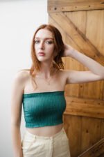 Serentia Pleated Bandeau Top