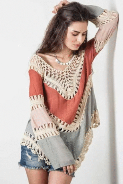 Arya Crochet Blouse