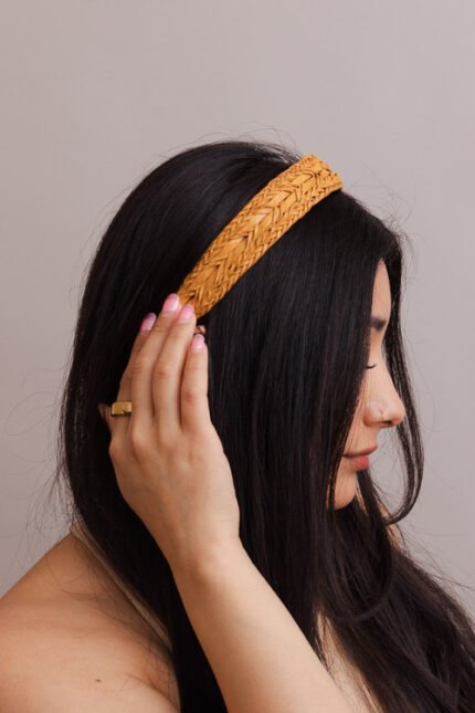 Golshan Vegan Leather Hairband