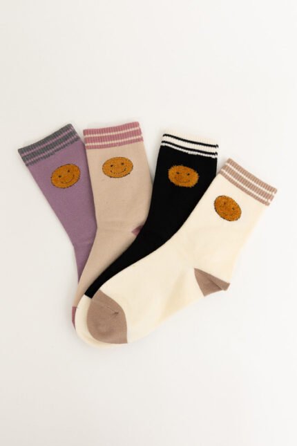 Hazan Smiles Crew Socks
