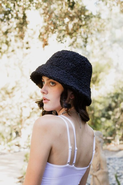 Rona Suede Bucket Hat