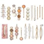 Macaron Pearl Hair Clip Set – Boho Bobby Pins 20-Pieces - Image 16