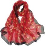 Floral Sheer Lightweight Women’s Scarf | Shawl Wrap - Image 10