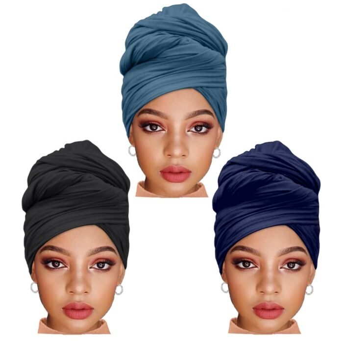 Stretch Jersey Hijab 5-Pack – Extra-Long, Soft - Image 10