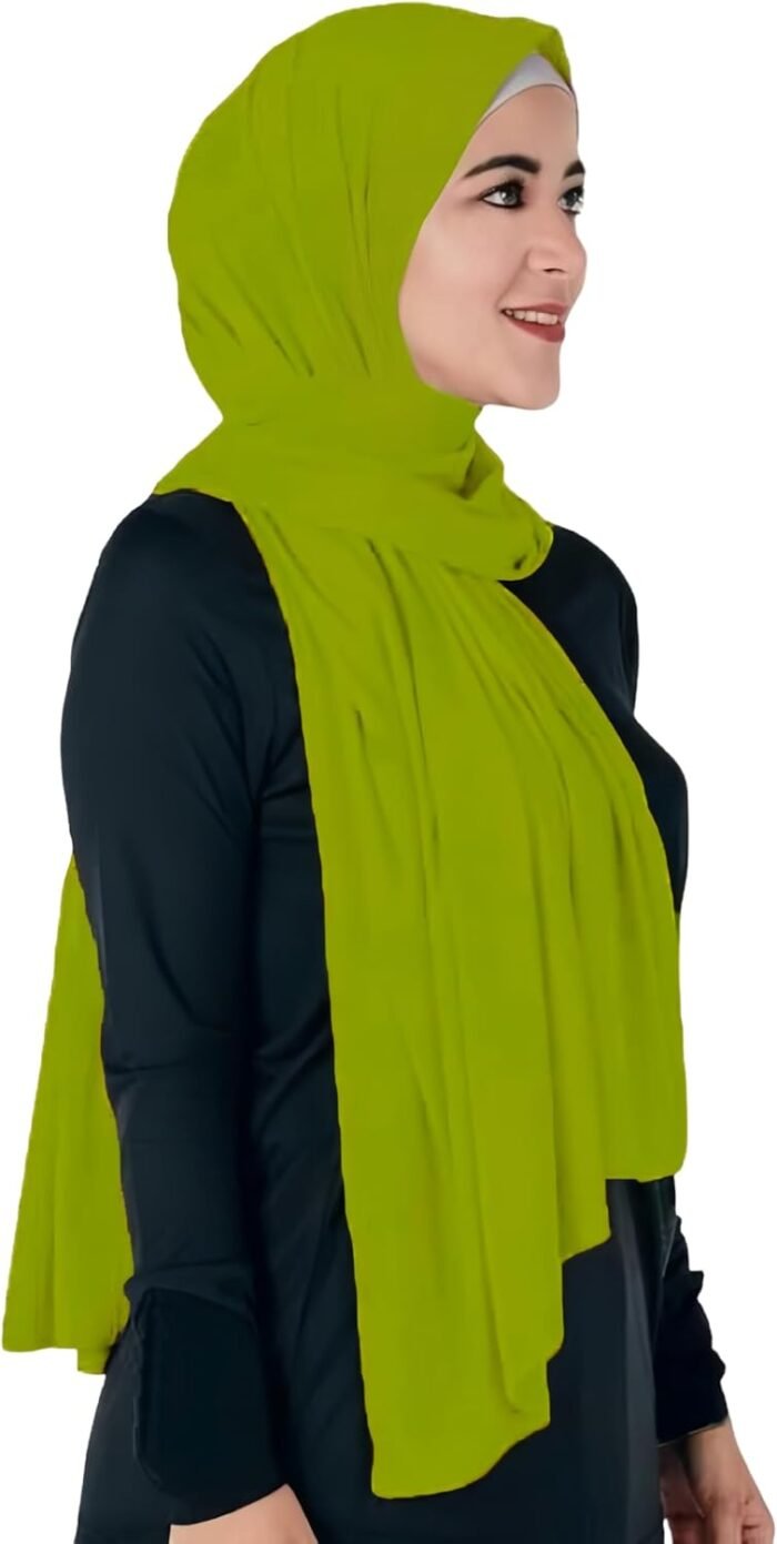 Opaque Jersey Maxi Hijab Scarf – Premium Non-See-Through - Image 43