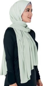 Opaque Jersey Maxi Hijab Scarf – Premium Non-See-Through - Image 34