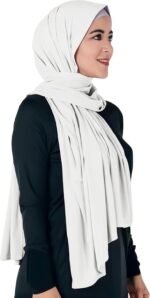 Opaque Jersey Maxi Hijab Scarf – Premium Non-See-Through - Image 16