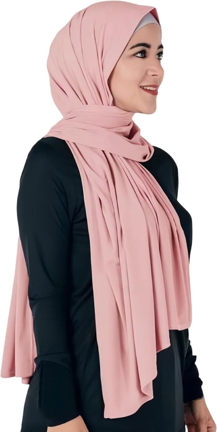 Opaque Jersey Maxi Hijab Scarf – Premium Non-See-Through - Image 19