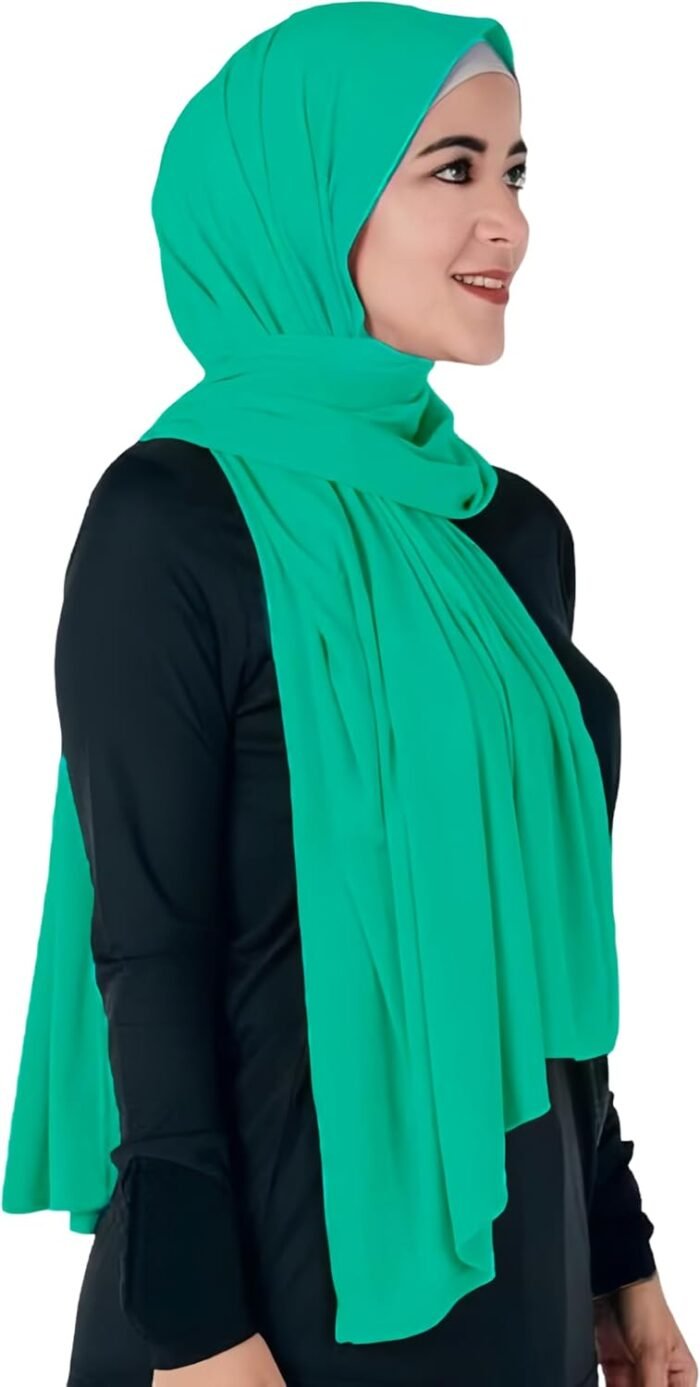 Opaque Jersey Maxi Hijab Scarf – Premium Non-See-Through - Image 20