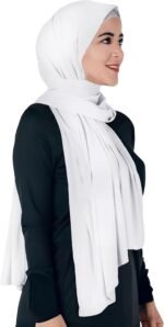 Opaque Jersey Maxi Hijab Scarf – Premium Non-See-Through - Image 11