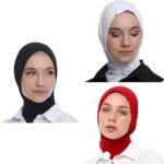Premium Stretch Polyester Hijab Scarf – Women’s Islamic Head Cover - Image 4