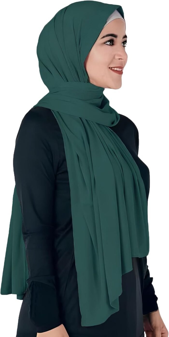 Opaque Jersey Maxi Hijab Scarf – Premium Non-See-Through - Image 50