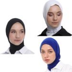 Premium Stretch Polyester Hijab Scarf – Women’s Islamic Head Cover - Image 14