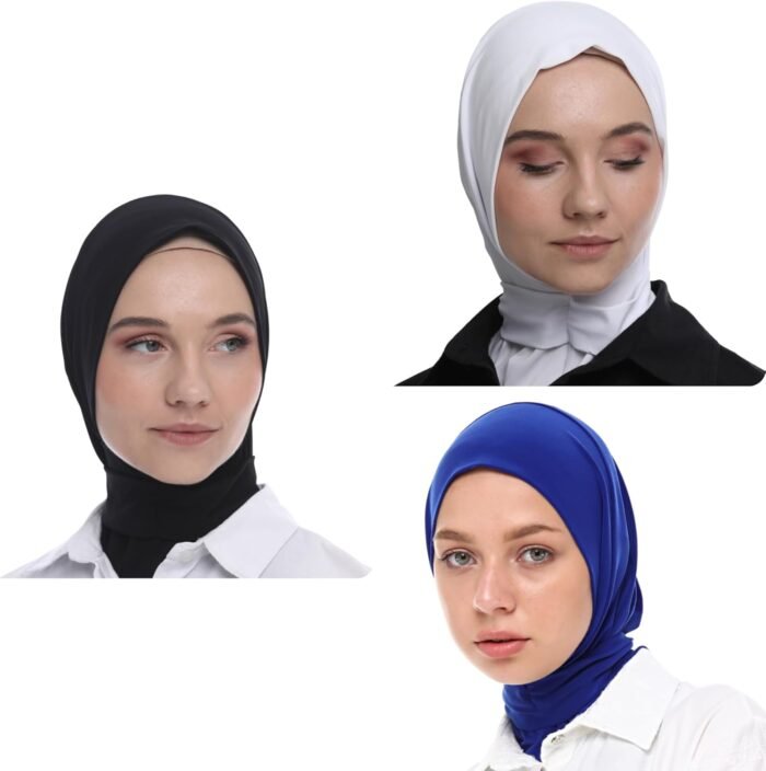 Premium Stretch Polyester Hijab Scarf – Women’s Islamic Head Cover - Image 14