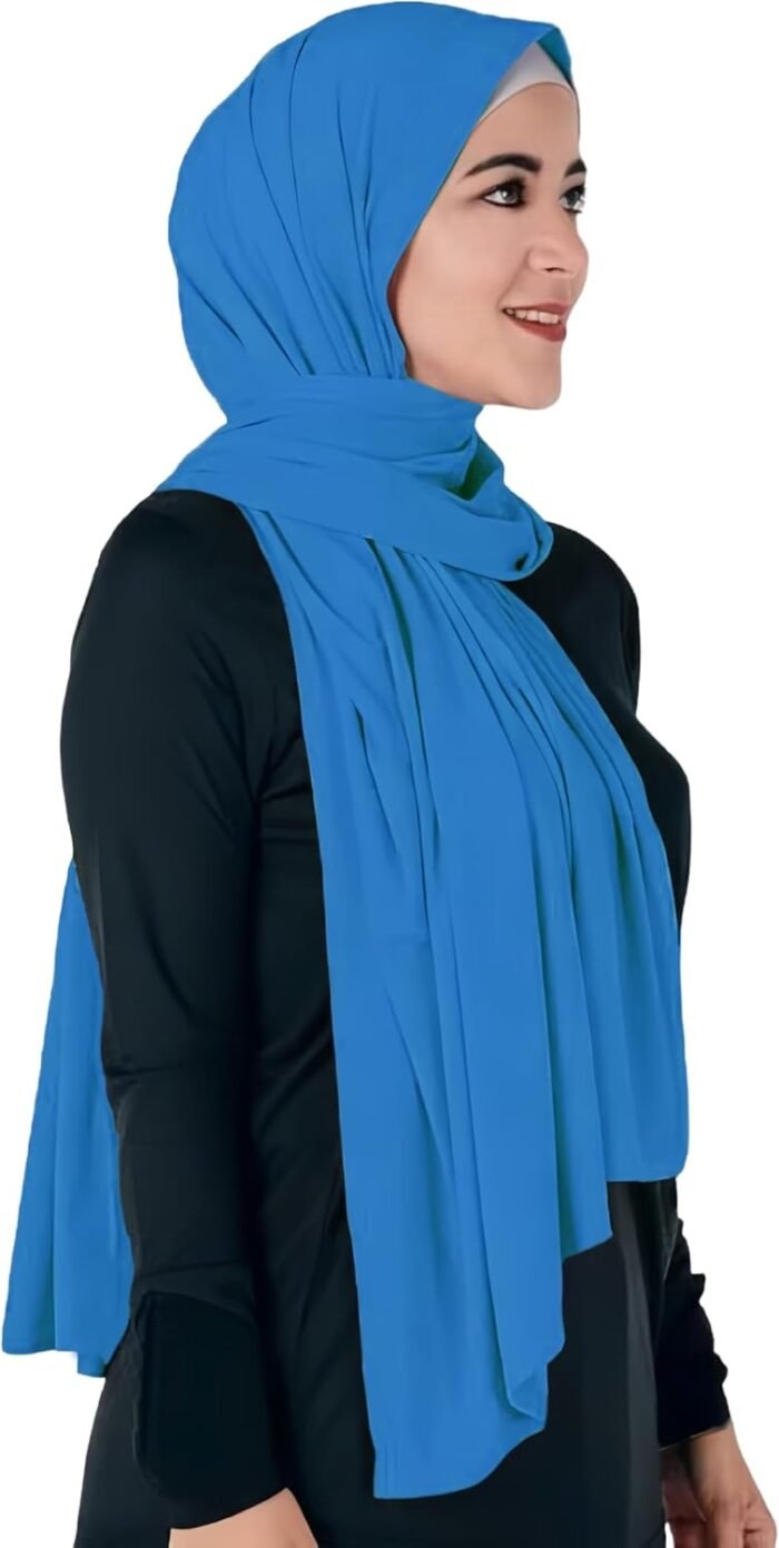 Opaque Jersey Maxi Hijab Scarf – Premium Non-See-Through - Image 22