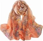 Floral Sheer Lightweight Women’s Scarf | Shawl Wrap - Image 30