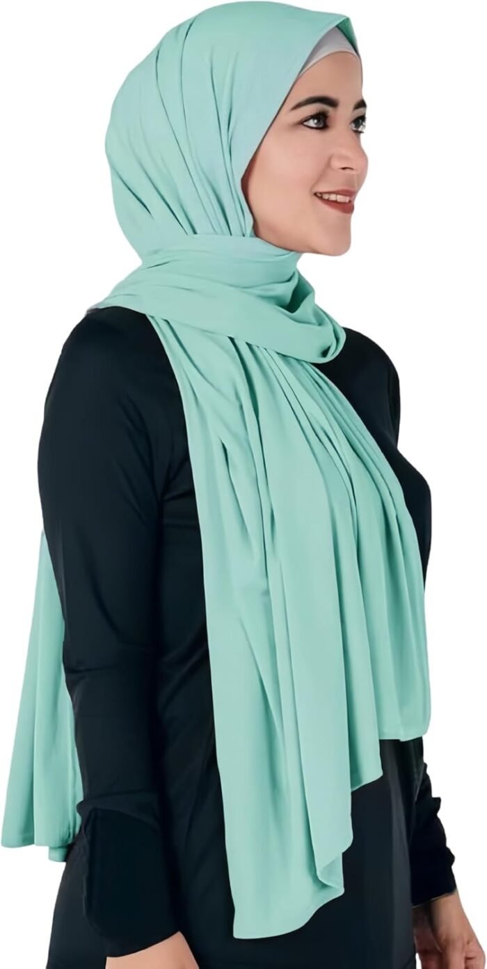Opaque Jersey Maxi Hijab Scarf – Premium Non-See-Through - Image 46
