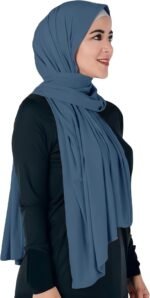 Opaque Jersey Maxi Hijab Scarf – Premium Non-See-Through - Image 32