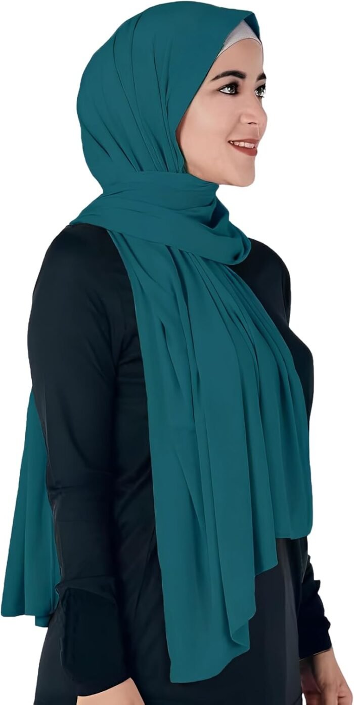 Opaque Jersey Maxi Hijab Scarf – Premium Non-See-Through - Image 2