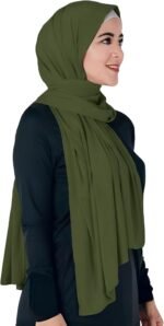 Opaque Jersey Maxi Hijab Scarf – Premium Non-See-Through - Image 23