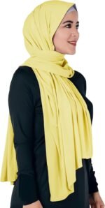 Opaque Jersey Maxi Hijab Scarf – Premium Non-See-Through - Image 47
