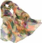 Floral Sheer Lightweight Women’s Scarf | Shawl Wrap - Image 9