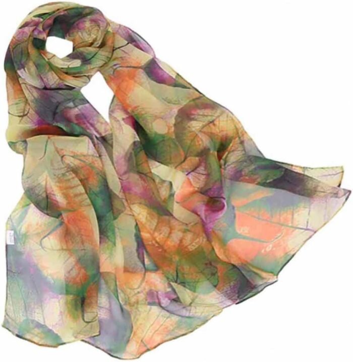Floral Sheer Lightweight Women’s Scarf | Shawl Wrap - Image 9