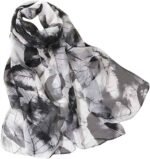 Floral Sheer Lightweight Women’s Scarf | Shawl Wrap - Image 27