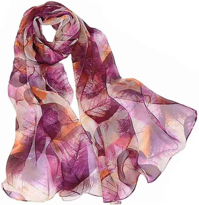 Floral Sheer Lightweight Women’s Scarf | Shawl Wrap - Image 23