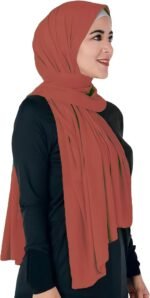 Opaque Jersey Maxi Hijab Scarf – Premium Non-See-Through - Image 12
