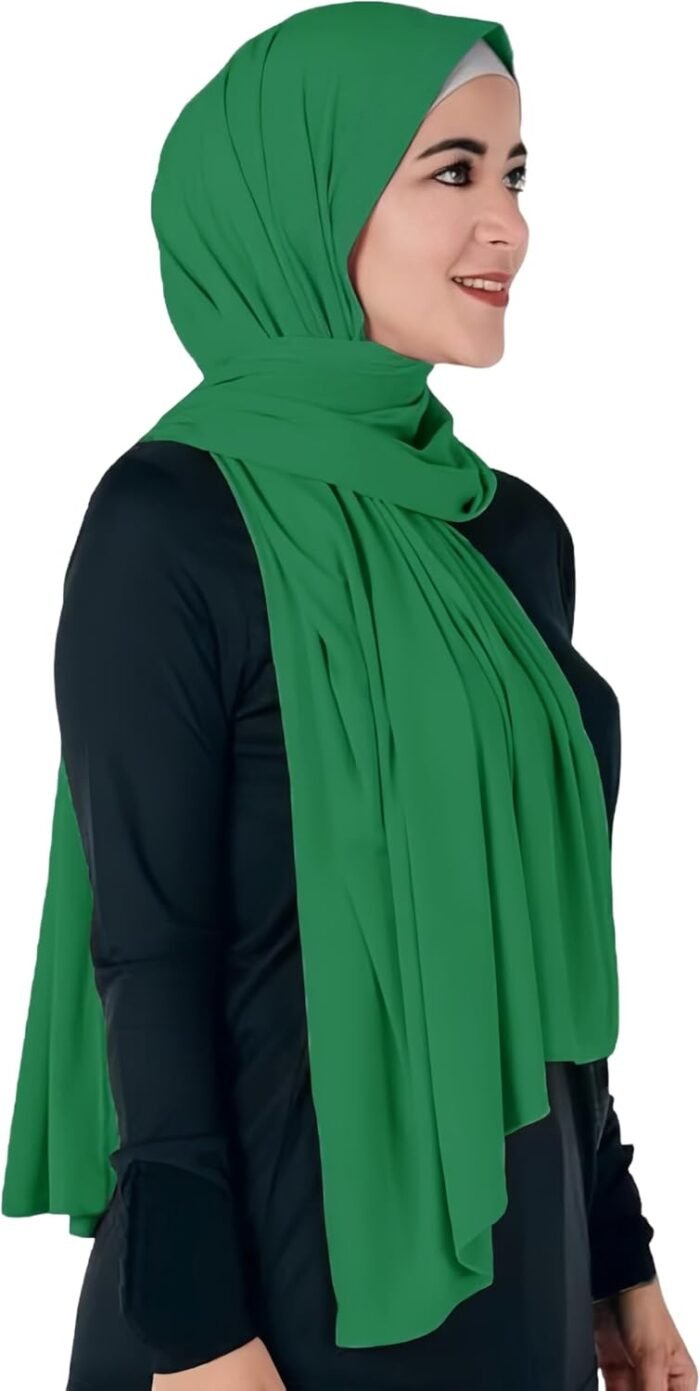 Opaque Jersey Maxi Hijab Scarf – Premium Non-See-Through - Image 17