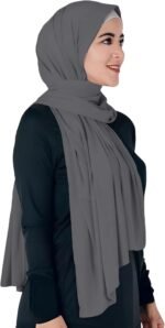 Opaque Jersey Maxi Hijab Scarf – Premium Non-See-Through - Image 10