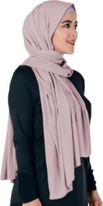 Opaque Jersey Maxi Hijab Scarf – Premium Non-See-Through - Image 29