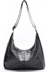Boho Vegan Leather Slouchy Tote – Ultra-Soft & Foldable - Image 9