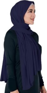 Opaque Jersey Maxi Hijab Scarf – Premium Non-See-Through - Image 30