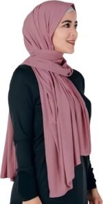 Opaque Jersey Maxi Hijab Scarf – Premium Non-See-Through - Image 28