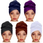 Stretch Jersey Hijab 5-Pack – Extra-Long, Soft - Image 25
