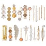 Macaron Pearl Hair Clip Set – Boho Bobby Pins 20-Pieces - Image 10