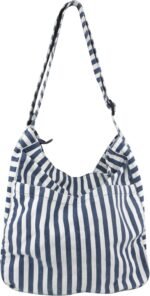 Boho Canvas Crossbody Tote – Unisex Multi-Pocket Messenger - Image 15