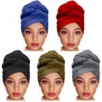 Stretch Jersey Hijab 5-Pack – Extra-Long, Soft - Image 13