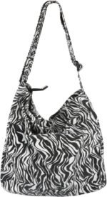 Boho Canvas Crossbody Tote – Unisex Multi-Pocket Messenger - Image 8