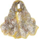 Floral Sheer Lightweight Women’s Scarf | Shawl Wrap - Image 35