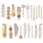 Macaron Pearl Hair Clip Set – Boho Bobby Pins 20-Pieces - Image 17