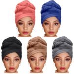 Stretch Jersey Hijab 5-Pack – Extra-Long, Soft - Image 16