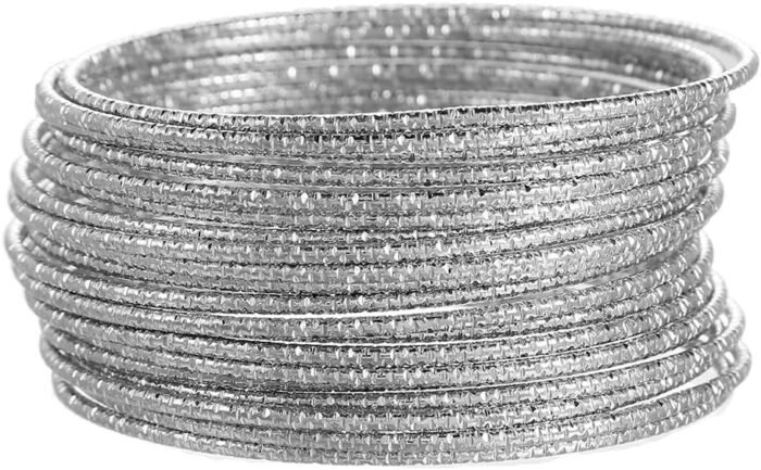 16Pcs Gold Bangle Bracelets for Women - Multi Layer Stackable Textured Bracelets Boho Jewelrys Set - Image 31