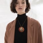 Boho Wooden Pendant Necklace Set – 6 Pcs - Image 3