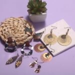 Boho Vintage Dangle Earrings Set – Sunflower & Geo 10-Pairs - Image 5