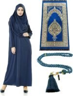 Islamic Gift Set: One-Piece Prayer Dress, Rug & Beads - Image 11