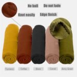 Stretch Jersey Hijab 5-Pack – Extra-Long, Soft - Image 5