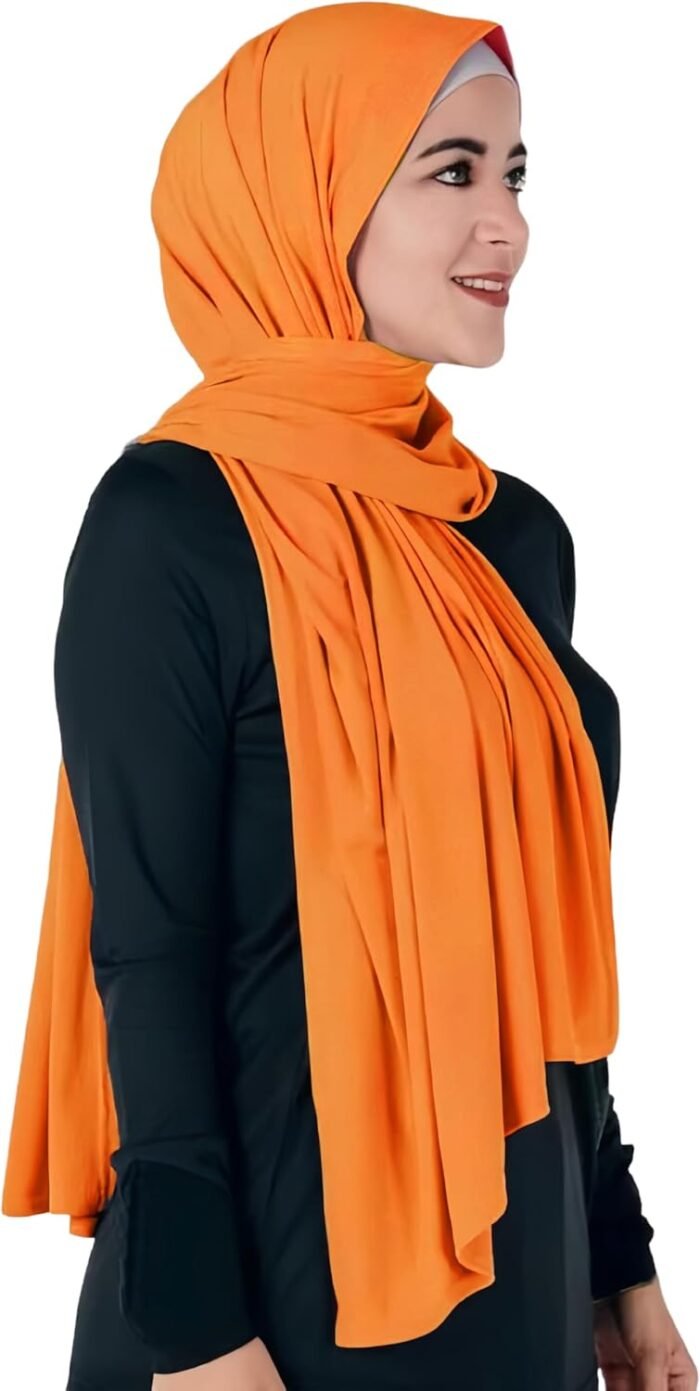 Opaque Jersey Maxi Hijab Scarf – Premium Non-See-Through - Image 18